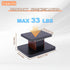 Gdrasuya10 6" 15" Desktop Bookshelf Speaker Stands Pair for Under Studio Speaker Riser Medium&Small Speakers Studio