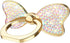 Cavdycidy Bling Butterfly Cell Phone Ring Holder Finger, 360 Rotation Sparkle Phone Holder Ring Grip, Butterfly Ring
