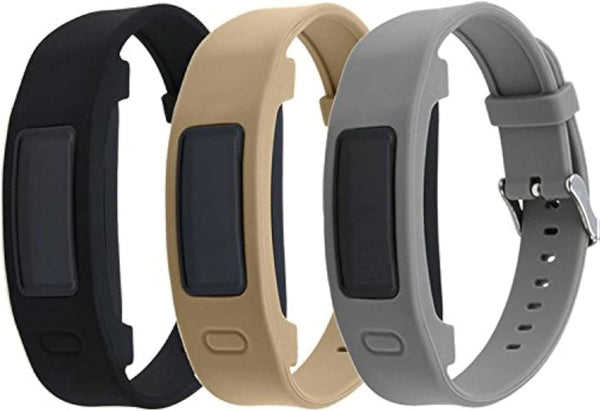 Band for Garmin Vivofit 2, Soft Silicone Replacement Watch Band Strap, Fit 6.0-9.0 inches