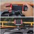 CheroCar Cellphone Multi-Mount Phone Bracket Holder Kit with Storage Box for Jeep Renegade 2015-2025 (Phone Holder-B)