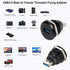 PENGLIN 2PCS USB 3.0 Connector, Male to Female Conversion Panel Mount Extension Adapter for Data Transfer/Charging