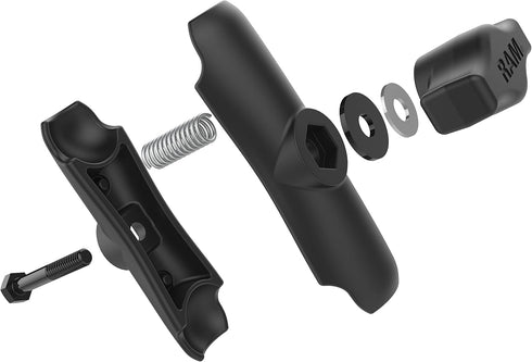 RAM Mounts RAM-B-201U Double Socket Arm (Medium) for RAM B Size 1" Ball Components