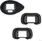 2 Pack FDA-EP21L Soft Silicone Camera Eyepiece Eyecup + A7IV A7RV Eyecup