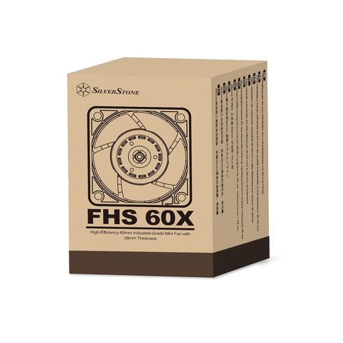 60X 15,000rpm) 60mm 38mm SST-FHS60X Silverstone Technology FHS High Performance (up to x PWM Industrial/Server Fan