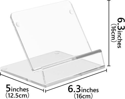 Geekria Keyboard Stands, Transparent Acrylic Mechanical Keyboard Display Stand, Gaming Keyboard Holder