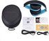 PowerLocus Wireless Bluetooth Over-Ear Stereo Foldable Headphones, Wired Headsets with Built-in Microphone for iPhone