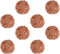 Artificial Lifelike Beef Meatball Model 8 Pieces PVC Fake Food Props for