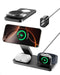 Intoval 3-in-1 Foldable Wireless Charging Station, Qi2 Certified 15W Ultra Fast Wireless Charger