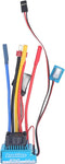 equlup 80A Brushless ESC, Water Proof Brake Power Regulation Electronic Speed Controller with