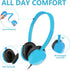 Kids Headphones Bulk 15 Pack for School Classroom, Computer Earphones Class Set for Students Multi Color