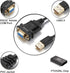 USB to RS232 Serial Adapter with FTDI Chipset, USB 2.0 to Female DB9 Cable for Windows 11,10, 8, 7, Vista, XP, 2000,