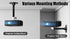 2-Be-Best 360 7in 18cm Mini Projector Ceiling Mount Adjustable Projector Wall Mount Length / Projectors Mounts Black