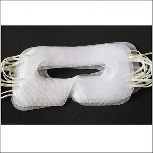 100 Pack White Disposable VR Face Covers, Sanitary Mask Pads for HTC Vive/PS VR/Gear VR/Oculus Rift