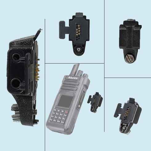 Retevis Audio Adapter to 2 Pin Connector, Compatible with RT29 RT87 RT48 RT47V and More, 1 Pack