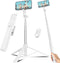 Liphisy Selfie Stick Travel Tripod for Cell Phone with Remote Control and Phone