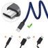 Micro USB Cable, 3Pack 10FT Android Charger Cable Long Nylon Braided for Samsung Galaxy S7 S6 Edge, Tablets and More