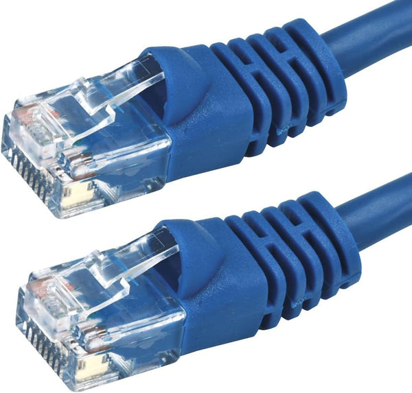 Buhbo 25 FT CAT 5E UTP RJ45 Ethernet Network Booted Snagless Cable