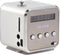 Fayelume Small Radio, 5 * 5 * 5.2 cm USB Music Player, MP3