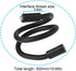 1/4'' Flexible Bracket Twist Mount Base Bracket for Crib Surveillance Camera Remote Care Device, Black