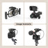 SmallRig Power Bank Holder, Clamp Mount for Camera, Compatible with Power Banks (Width 2.1"–3.3", Thickness 0.6"–1")