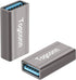 Female to Female USB Adapter, 2 Pack USB Type A 3.0 Cable Coupler, High Speed USB Extension Connector
