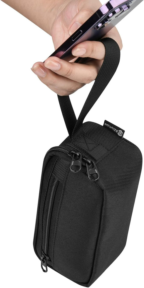 Travel Case for Anker 737 Power Bank (PowerCore 24K) - Portable Storage Bag for Anker Prime Power Bank 20K (Black)