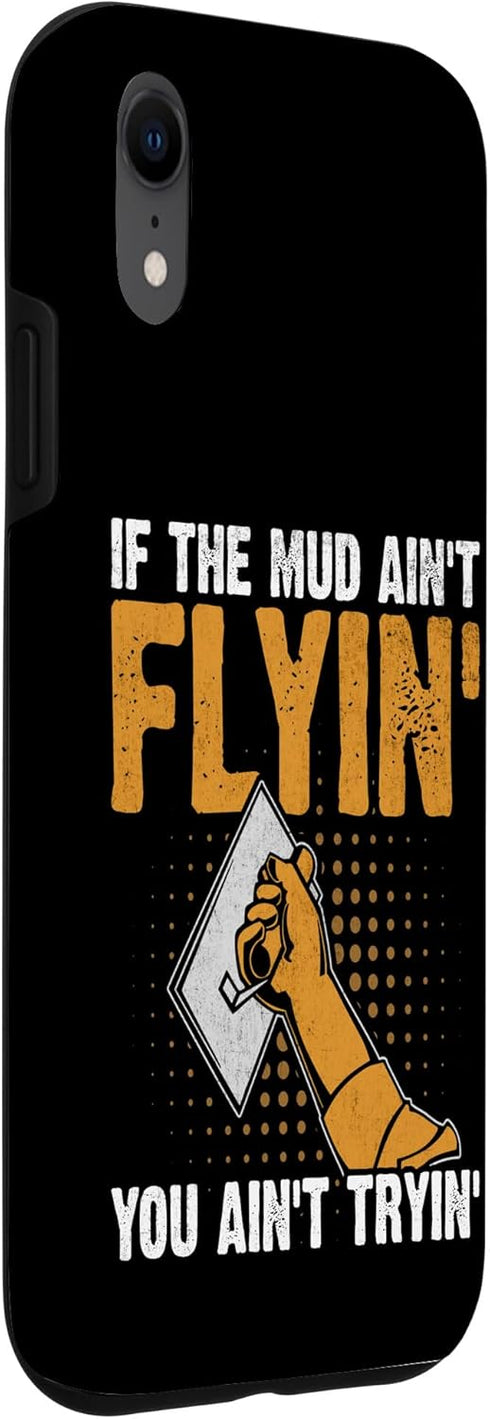 iPhone XR Funny Drywall Finisher Case for Home Renovation