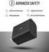 Galvanox 20W USB C Charger, Fast Charging Wall Plug Power Adapter for iPhone 12/13/14/15 Pro Max - Black
