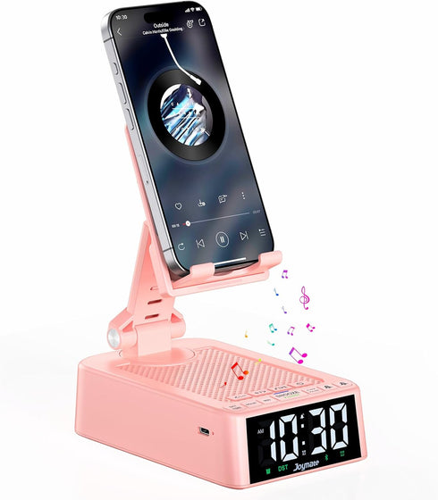 Joymate Gifts for Women Girls, Phone Stand with Bluetooth Speaker 360 Rotable Angle