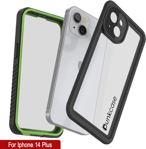 Punkcase Waterproof Case for iPhone 14 Plus: Extreme Series Slim Fit, IP68 Certified, Shockproof Armor Cover with