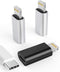 zoyuzan 3Pack USB C Female to Lightning Male Adapter for iPhone 12/11/8/X/XR/XS/SE/7Plus/Pro Max, Charging Support