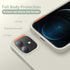 Cordking Silicone Shockproof Phone Case for iPhone 12 & 12 Pro, 6.1 inch, Stone with Soft Anti-Scratch Microfiber Lining
