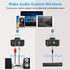 YMOO B06T3 Bluetooth 5.3 Receiver, 100ft RCA Bluetooth Audio Adapter for 3.5mm Jack AUX HiFi Home Stereo/Speaker from Smartphone/Tablet/Laptop,Dual Link for Two Speakers,SBC AAC Audio