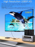 HDMI Audio Extractor, 4K HDMI to HDMI Splitter with 3.5mm AUX Audio, Compatible with TV, PC, PS3/4/5, Projector
