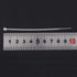 1000 Pcs White Zip Ties, Reusable Small Clear Self-Locking Nylon Cable Ties for Home Office Workshop (3x100mm)