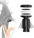 NICEDACK Hidden AirTag Bike Mount, Waterproof Anti-Theft Protection for Mountain Bike, Suitable for Bikes with Hole