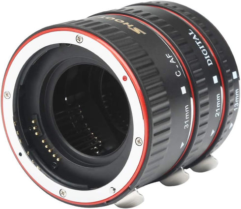 SHOOT AF Auto Focus Macro Extension Tube Set for Canon EOS DSLR Cameras 1100D 700D 650D 600D 550D 500D 450D 400D 350D