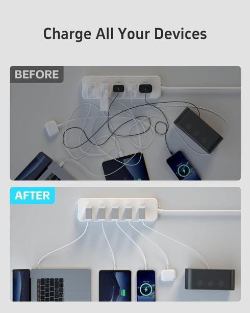 Gitryin 40W 33.5in iPhone14/13/12, Portable Charger Block, Retractable Wall Charger, PD Fast Charging Block