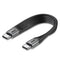 Short USB C Cable (5inch), Thunderbolt 4 USB 4 Cable with 40Gbps Data Transfer, 240W PD Fast Charging, Compatible for