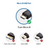 Cable Matters 1 ft Braided USB C to Micro USB Cable (Black) - USB Type C to Micro USB, Durable & Stylish.
