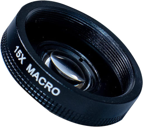Happy Hydro - Nug Shot Clip On Macro Lens Kit - Includes Macro and Wide Angle Lenses - Compatible with iPhone