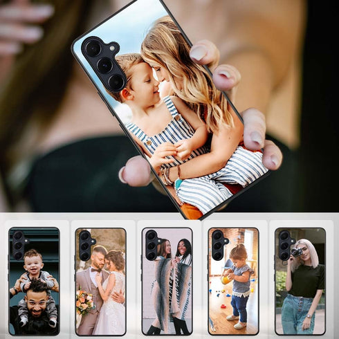 5PCS Samsung Galaxy A35 5G Case Sublimation Blank DIY Phone Cases, Printable Heat Press Aluminum Soft Rubber Cover