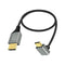 RIIEYOCA 8K Mini HDTV to HDTV Adapter Cable,90 Degree Up Angle Mini