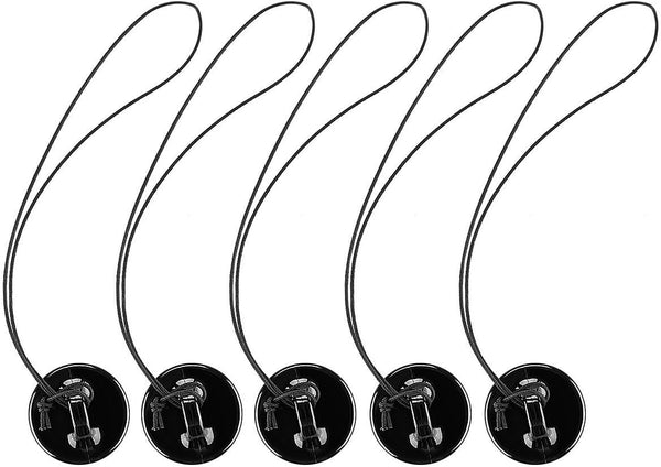 Sametop Adhesive Camera Tethers Safety Leash for Gopro Hero 13-1, DJI Osmo Action Cameras (5 Pack)