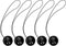 Sametop Adhesive Camera Tethers Safety Leash for Gopro Hero 13-1, DJI Osmo Action Cameras (5 Pack)