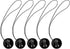 Sametop Adhesive Camera Tethers Safety Leash for Gopro Hero 13-1, DJI Osmo Action Cameras (5 Pack)