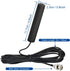 BINGFU VHF UHF Car Truck Police Scanner Adhesive Mount Antenna Vehicle Mobile Ham Amateur Radio BNC Male Patch Antenna