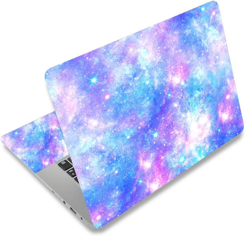 Laptop Skin Sticker Decal for 12" 13" 13.3" 14" 15" 15.4" 15.6" Laptops, Waterproof Romantic Starry Night Sky