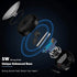 Shower Radio Speaker with Bluetooth 5.0, AGPTEK Waterproof FM, Suction Cup, 12H Playback, Handsfree Calling, Black