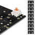 YIMAGUJRX RUNJRX EVA Keyboard Switch Pads, 0.5mm Keyboard PCB Foam for 61/64/87/100/104/108 Hot Swap Keyboards 120Pcs